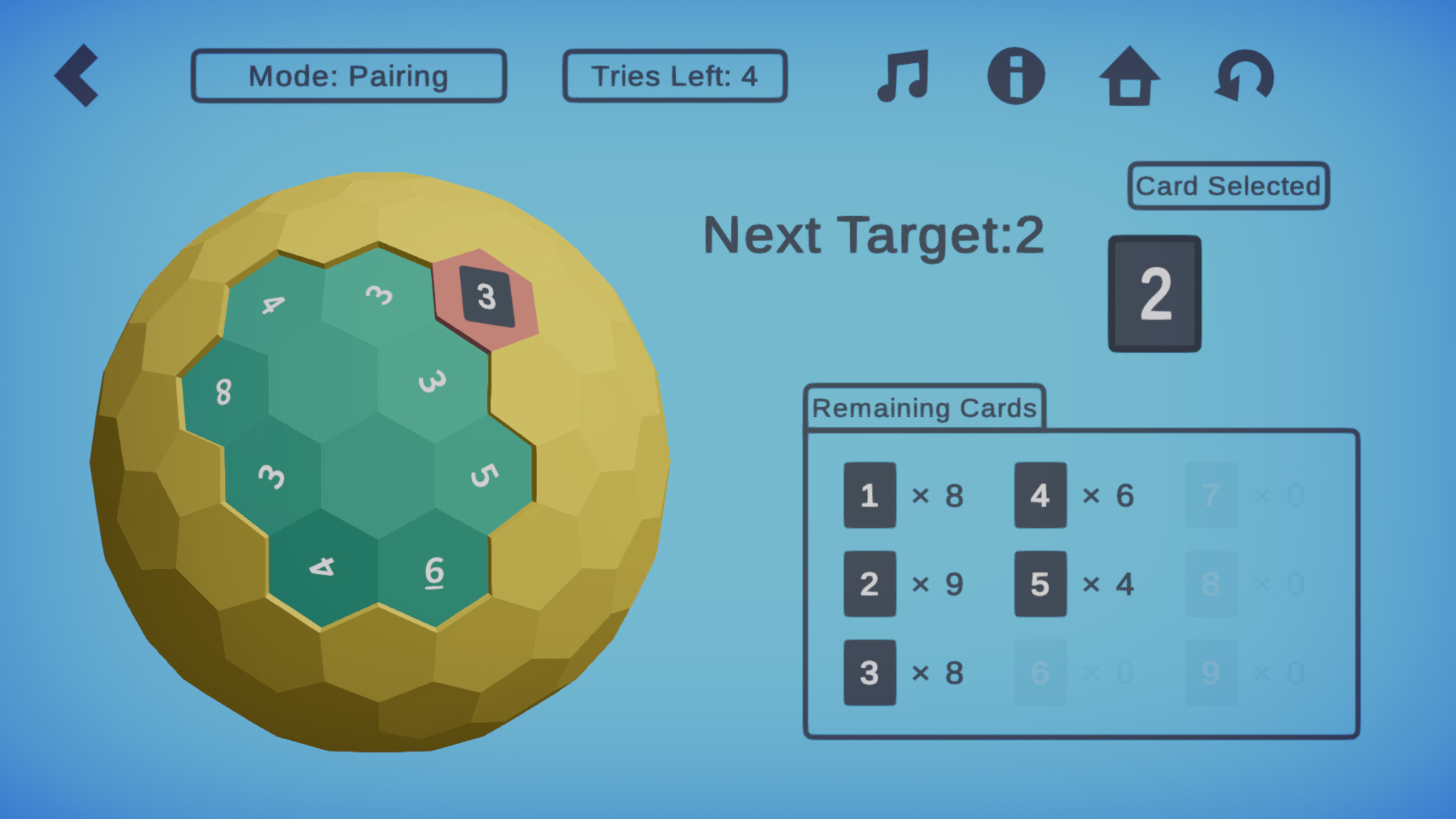 Cardsweeper screenshot 3