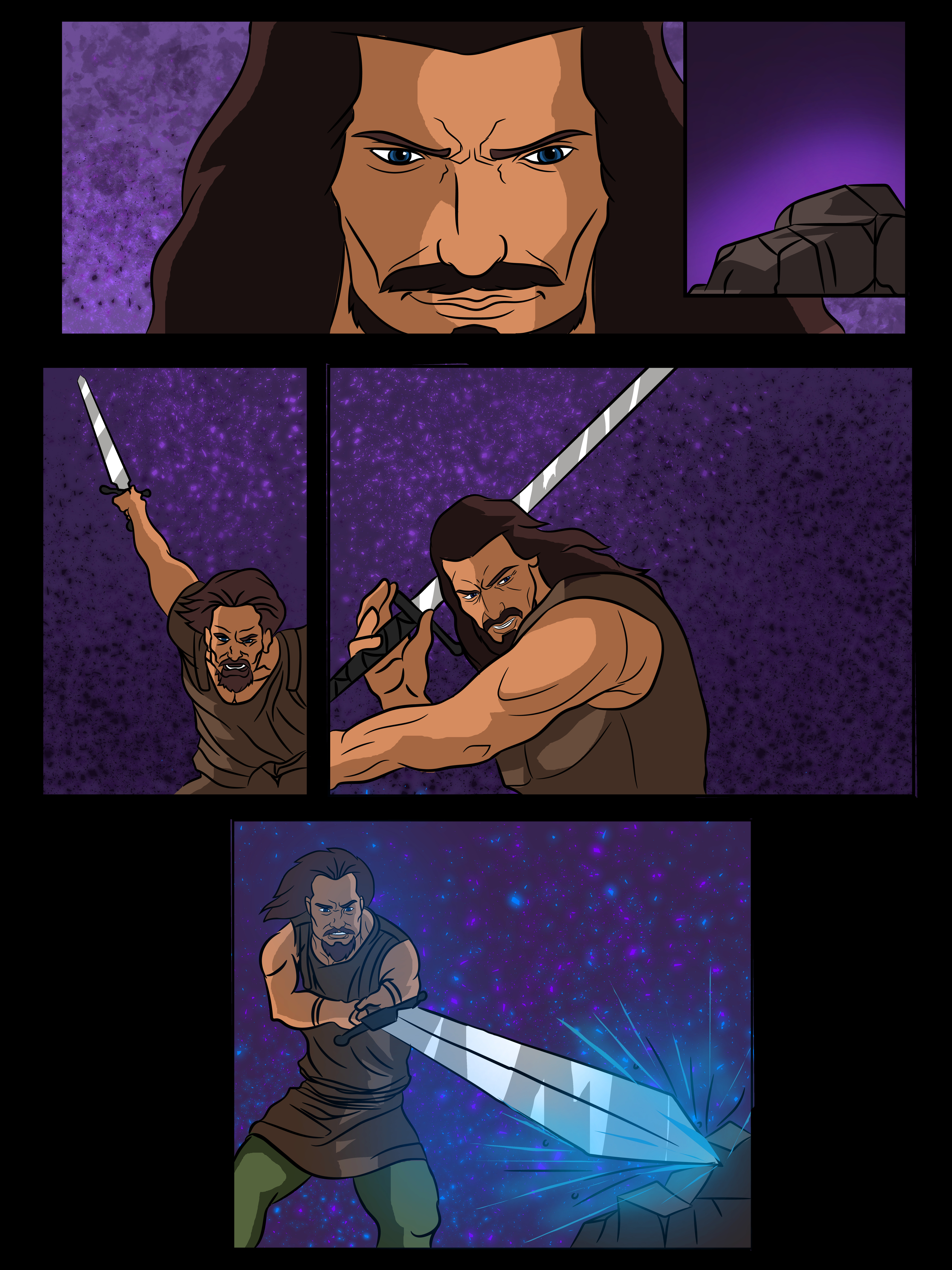 Fantasy Blacksmith Comic Book screenshot 2