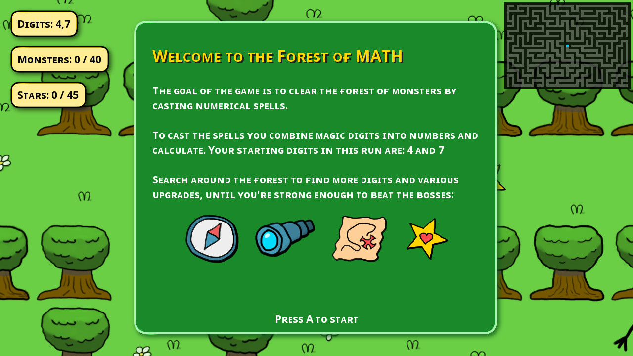 Forest of MATH screenshot 1