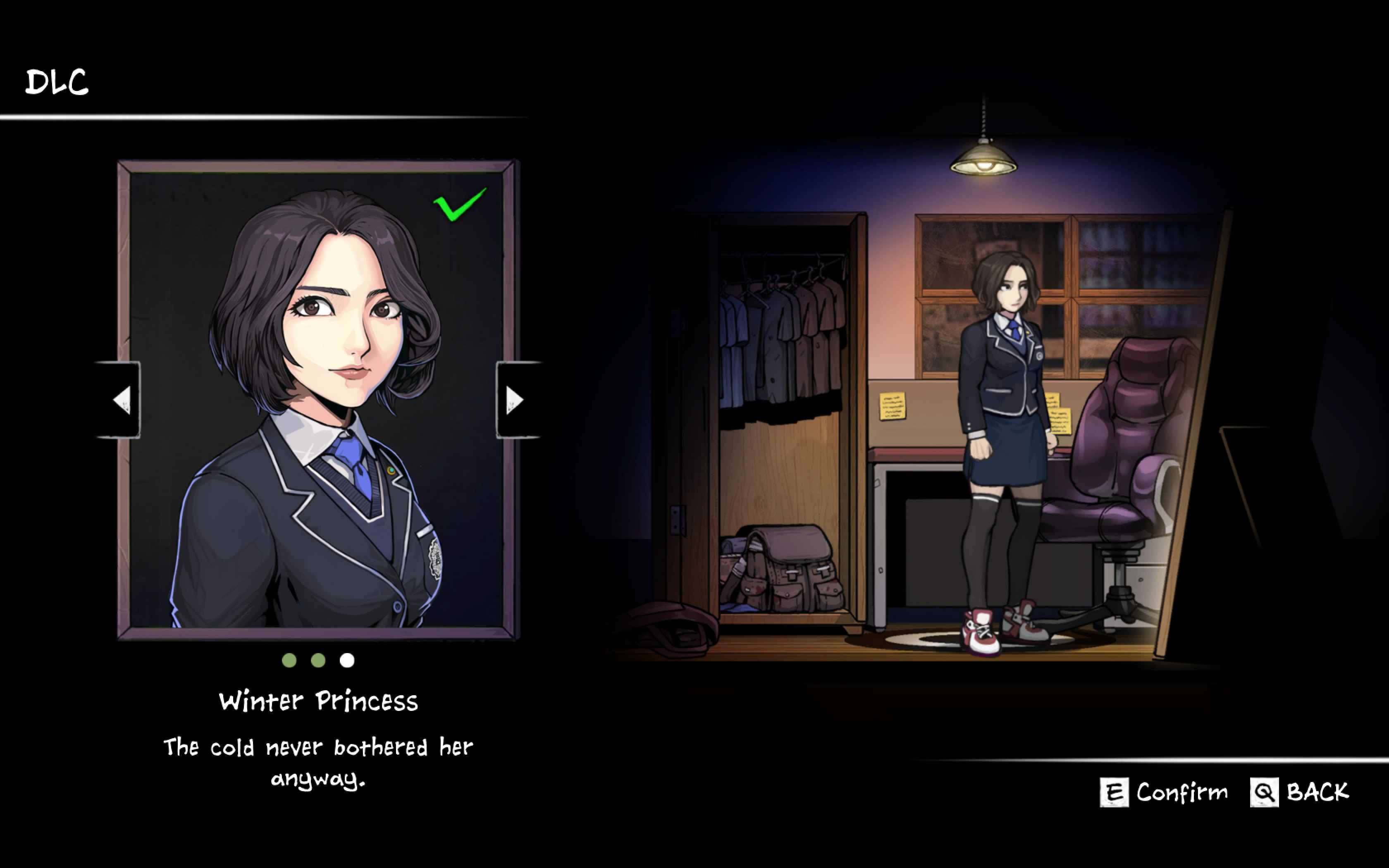 The Coma 2: Vicious Sisters DLC - Mina - Winter Princess Skin screenshot 1