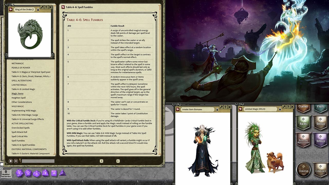 Fantasy Grounds - Pathfinder RPG - Unchained screenshot 4