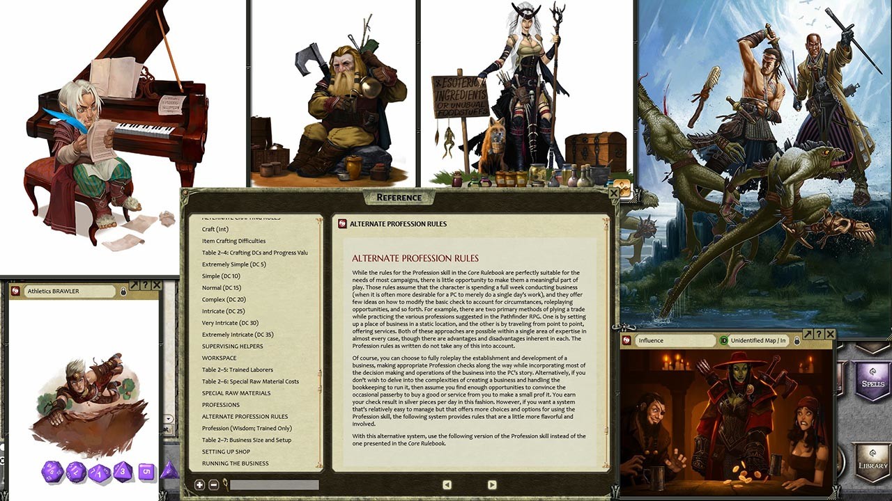 Fantasy Grounds - Pathfinder RPG - Unchained screenshot 2