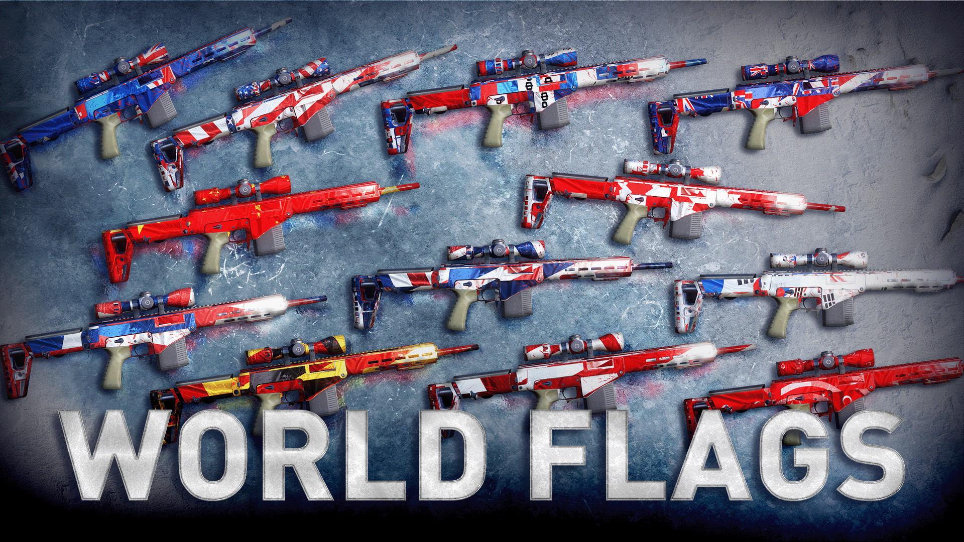 Sniper Ghost Warrior Contracts - World Flags Skin Pack screenshot 13