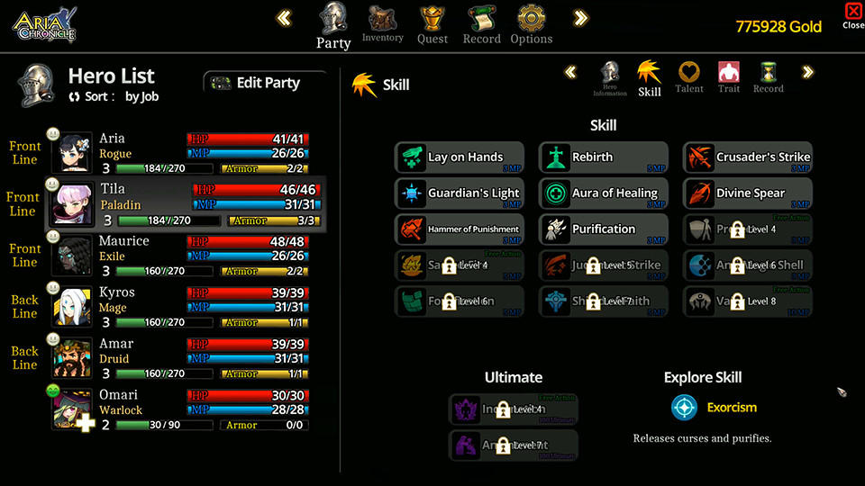 ARIA CHRONICLE screenshot 9