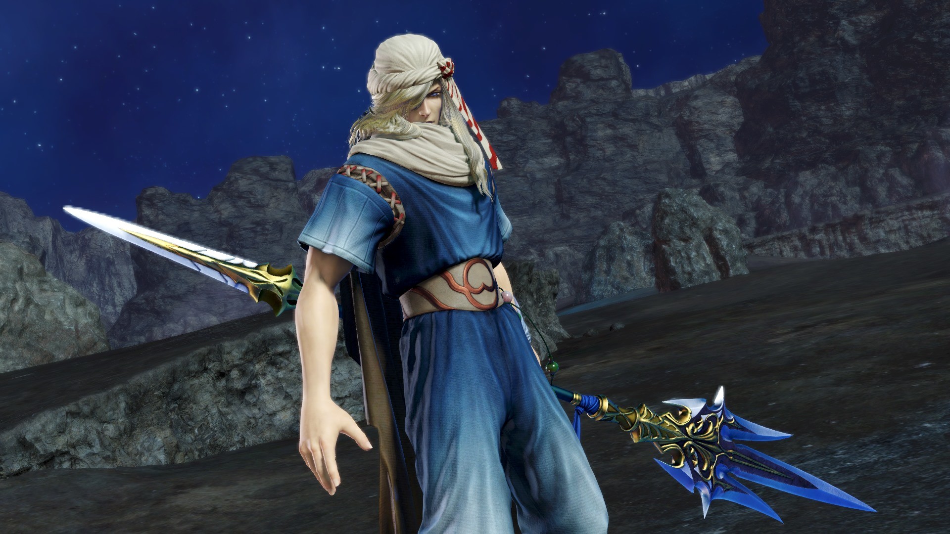 DFF NT: The Wanderer Appearance Set & 5th Weapon for Kain Highwind
