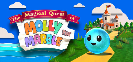 The Magical Quest of Molly The Marble — Steam header