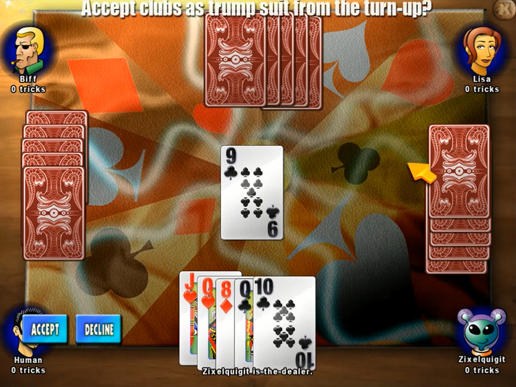 Classic Card Game Euchre screenshot 5