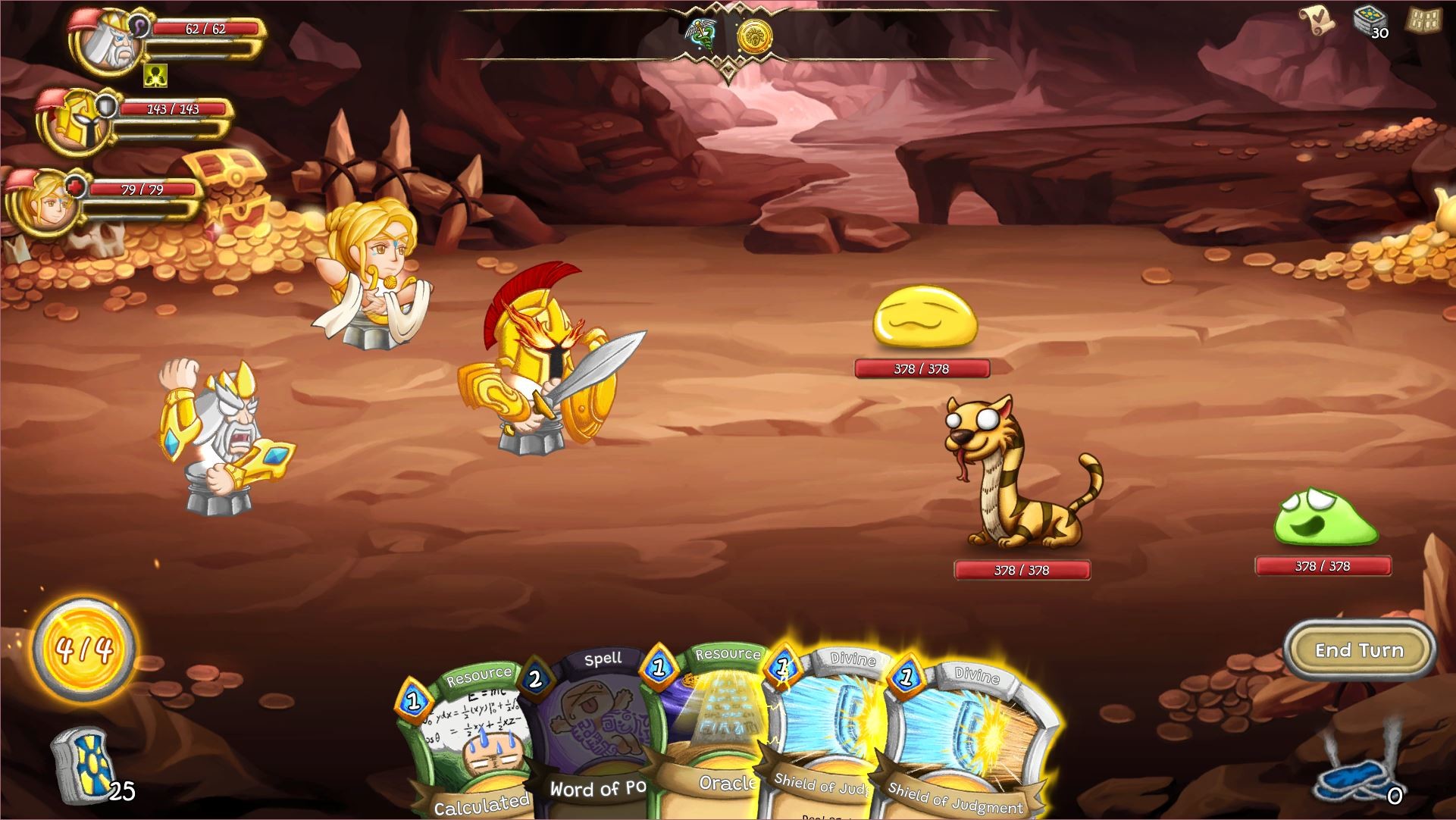 Cardnarok: Raid with Gods screenshot 2