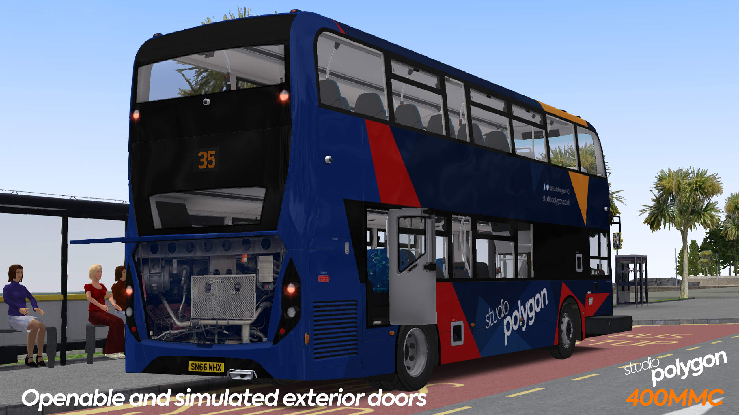 OMSI 2 Add-On Studio Polygon 400 MMC Pack screenshot 1