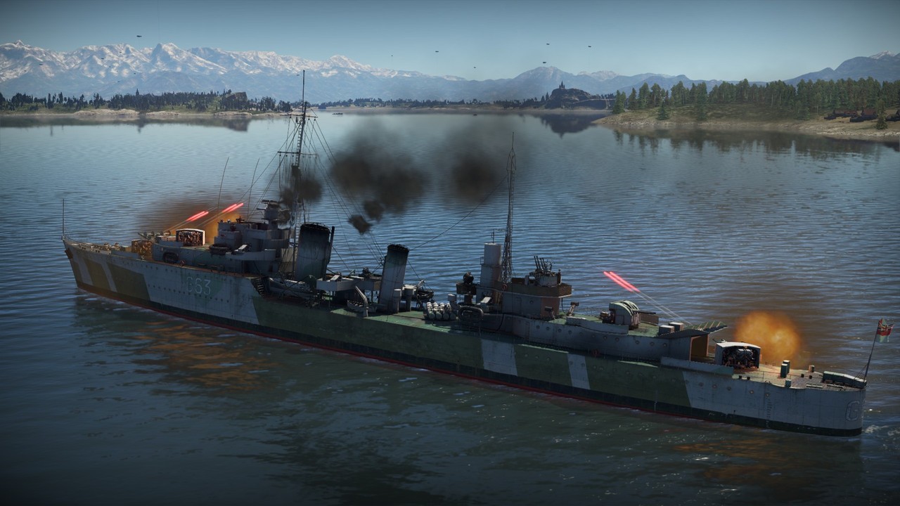 War Thunder - Haida Pack screenshot 2