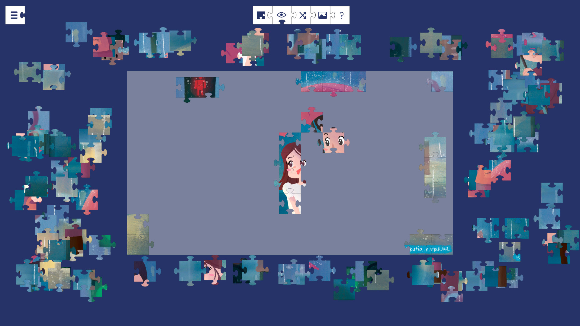 How Buddy’s parents met - jigsaw puzzle screenshot 2