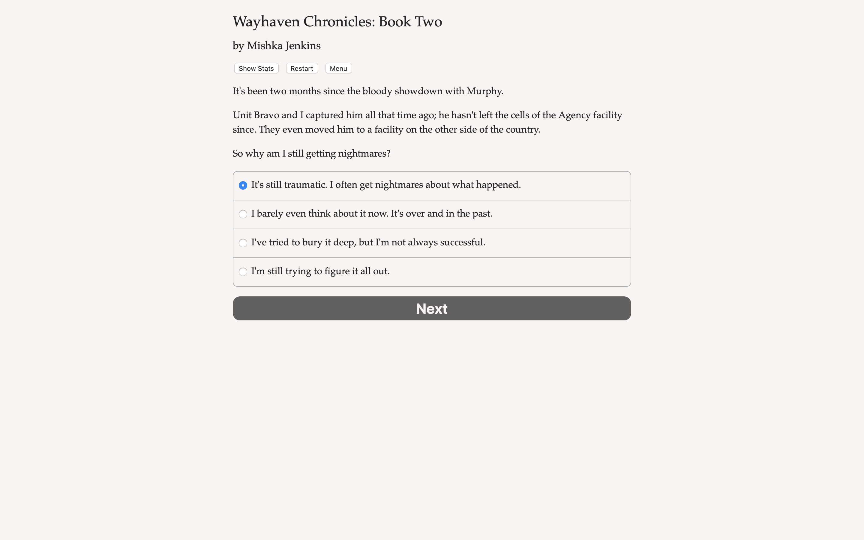 Wayhaven Chronicles: Book Two screenshot 1