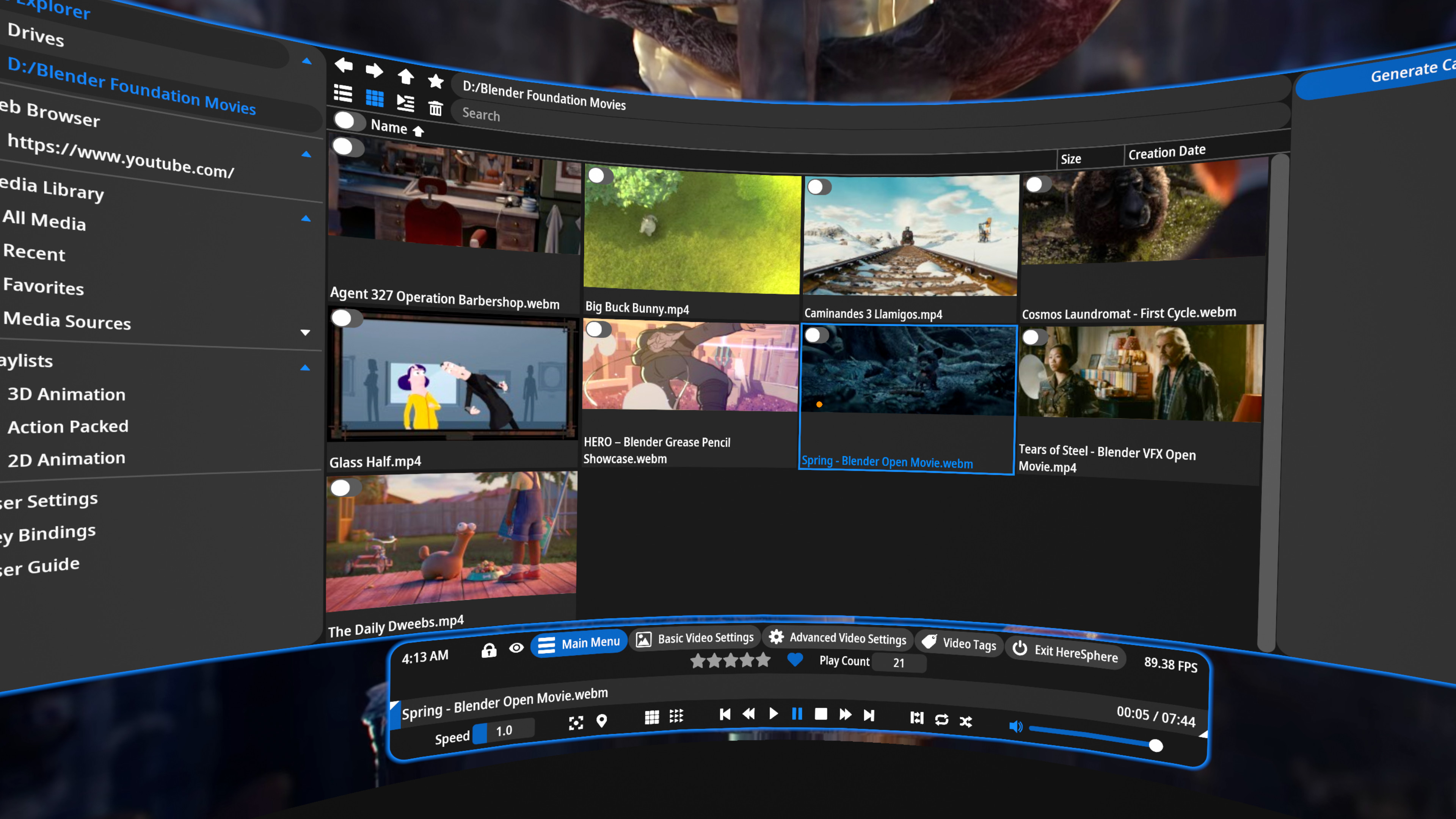 HereSphere VR Video Player screenshot 1