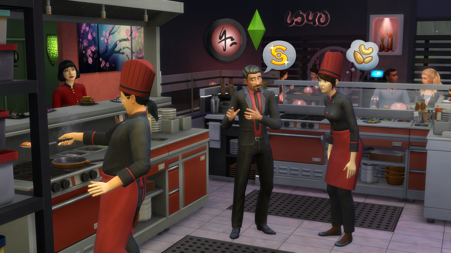 The Sims™ 4 Dine Out screenshot 1