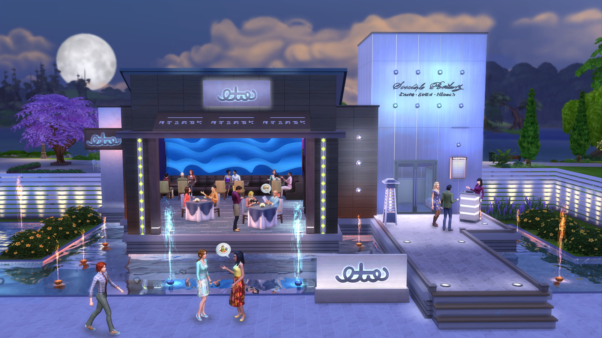 The Sims™ 4 Dine Out screenshot 4