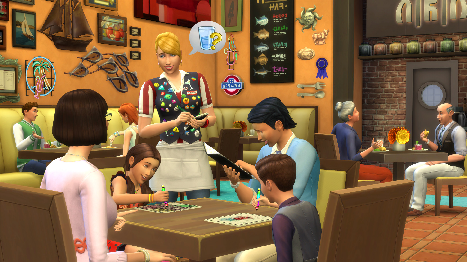 The Sims™ 4 Dine Out screenshot 3