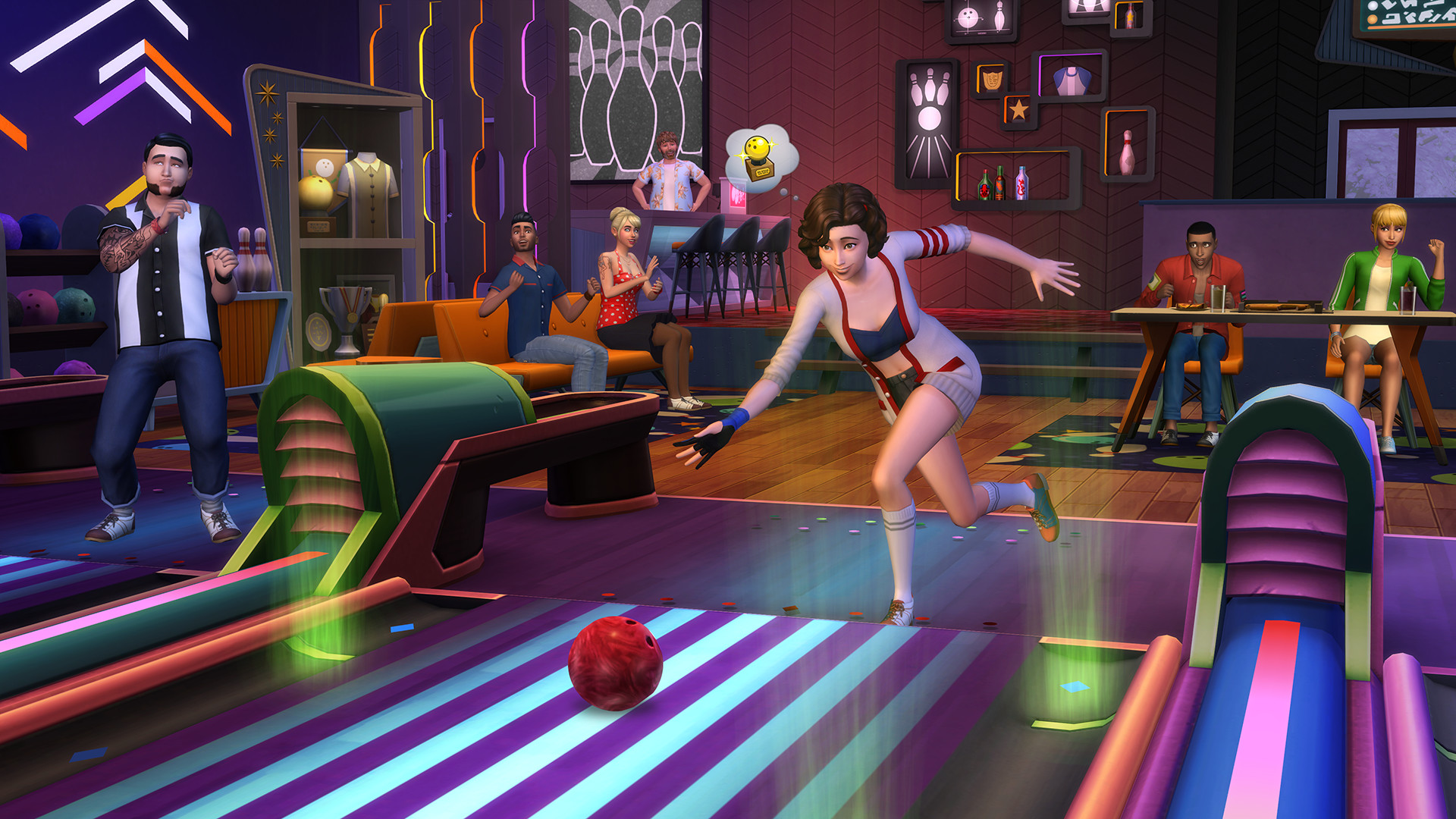 The Sims™ 4 Bowling Night Stuff screenshot 2