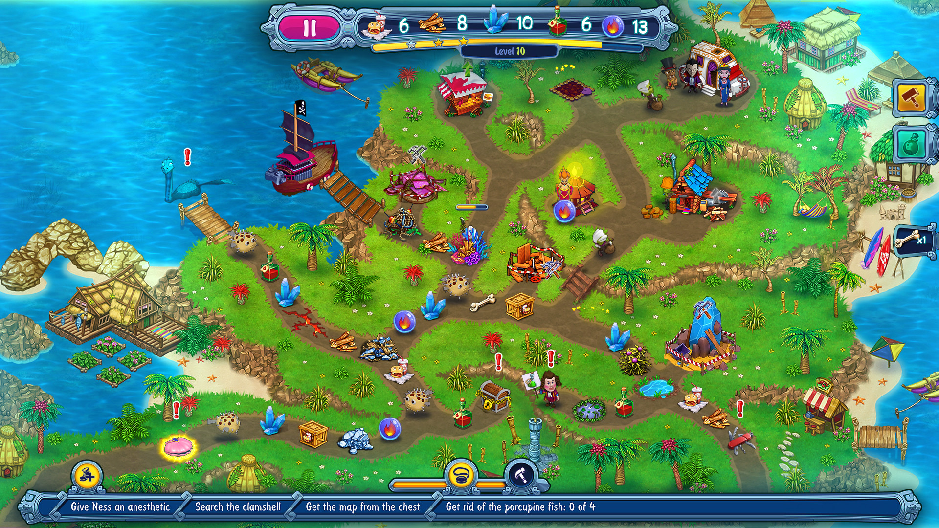 Incredible Dracula: Ocean's Call screenshot 1