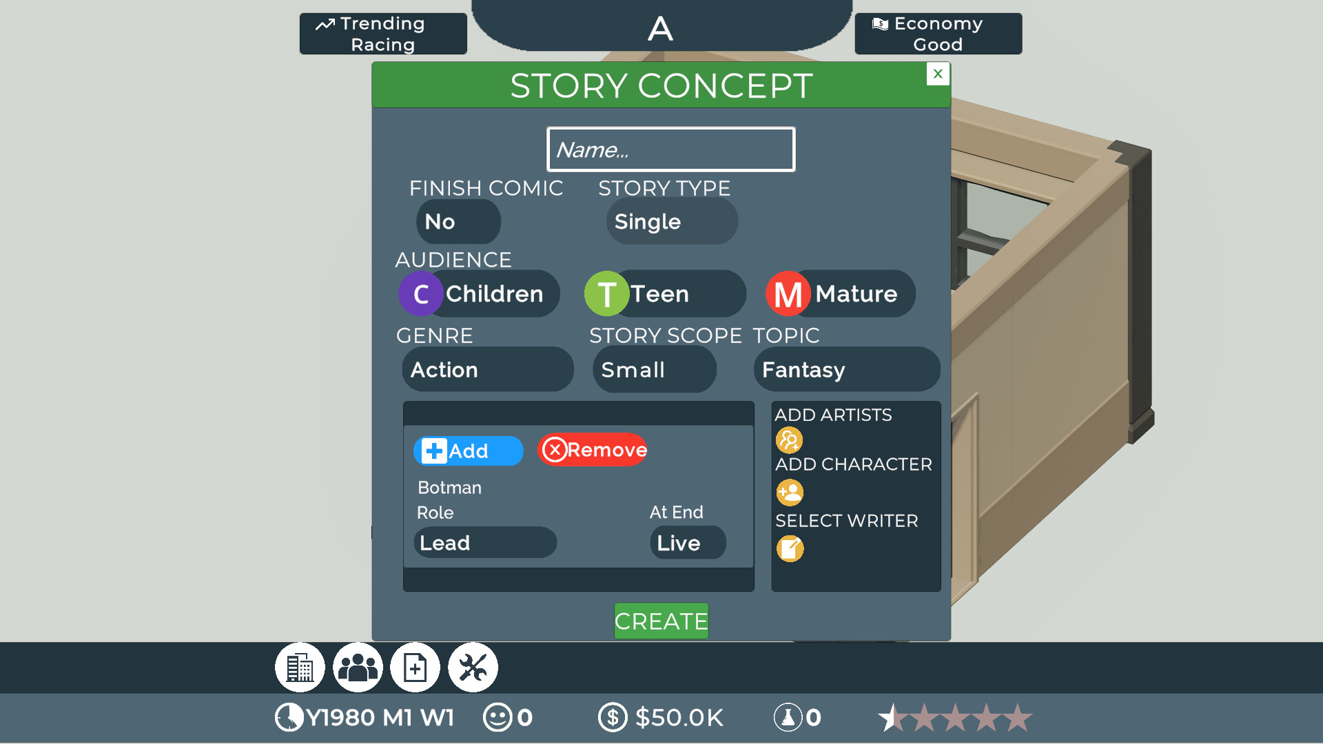 Comic Book Tycoon screenshot 4
