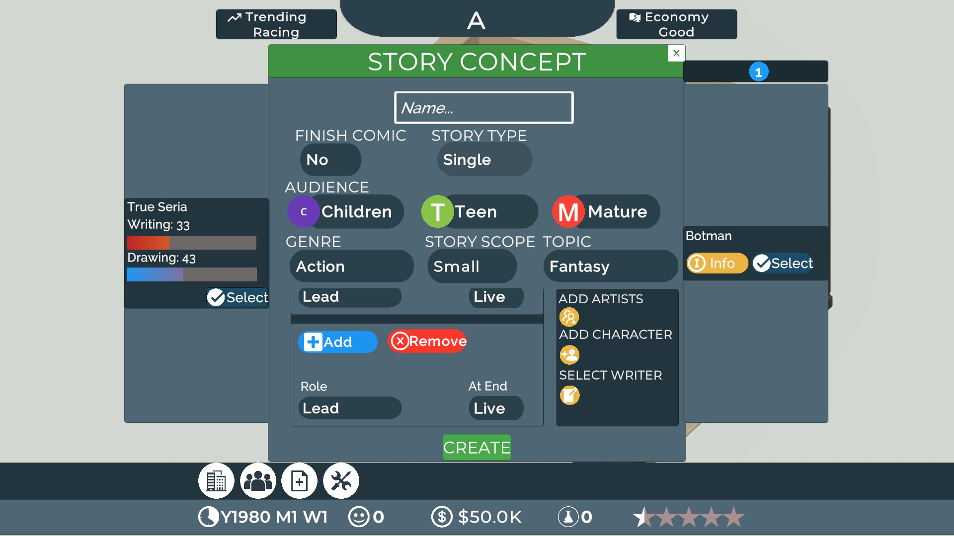Comic Book Tycoon screenshot 3