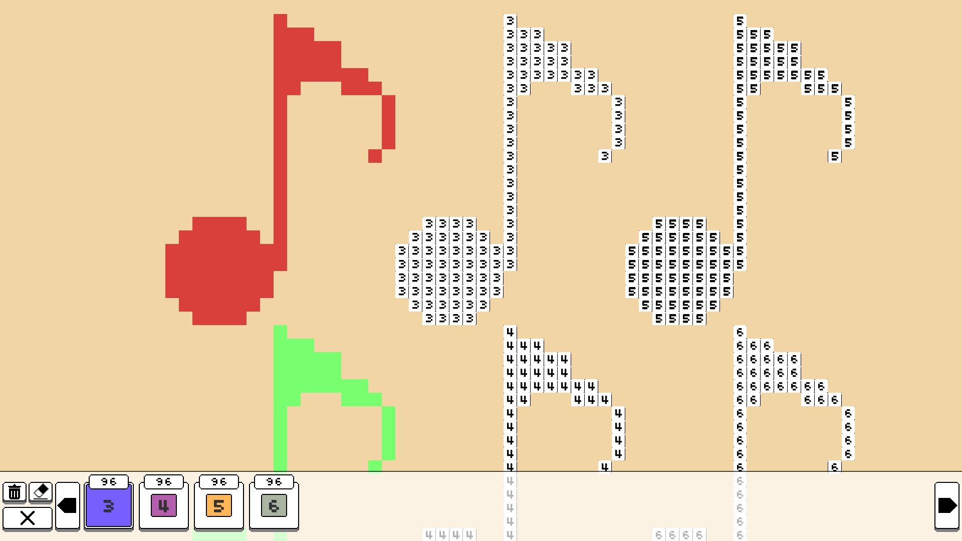 Coloring Pixels - Music Pack screenshot 3