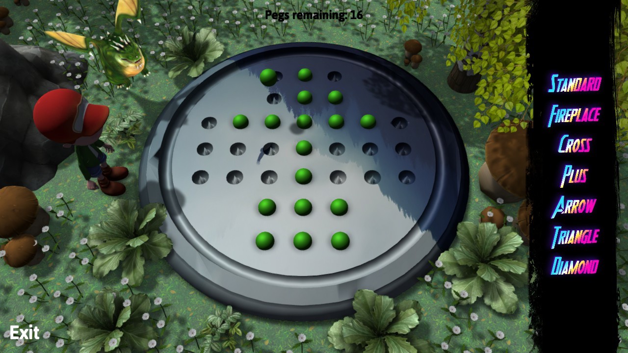 Peg Solitaire Adventure screenshot 5