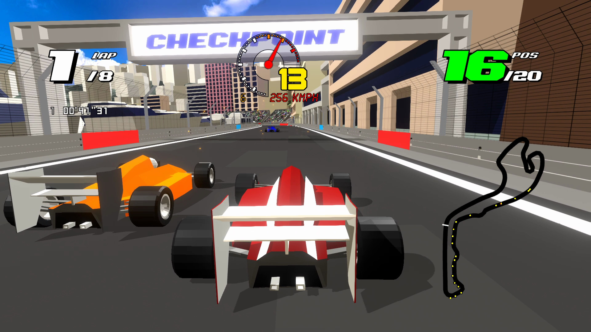Formula Retro Racing screenshot 1
