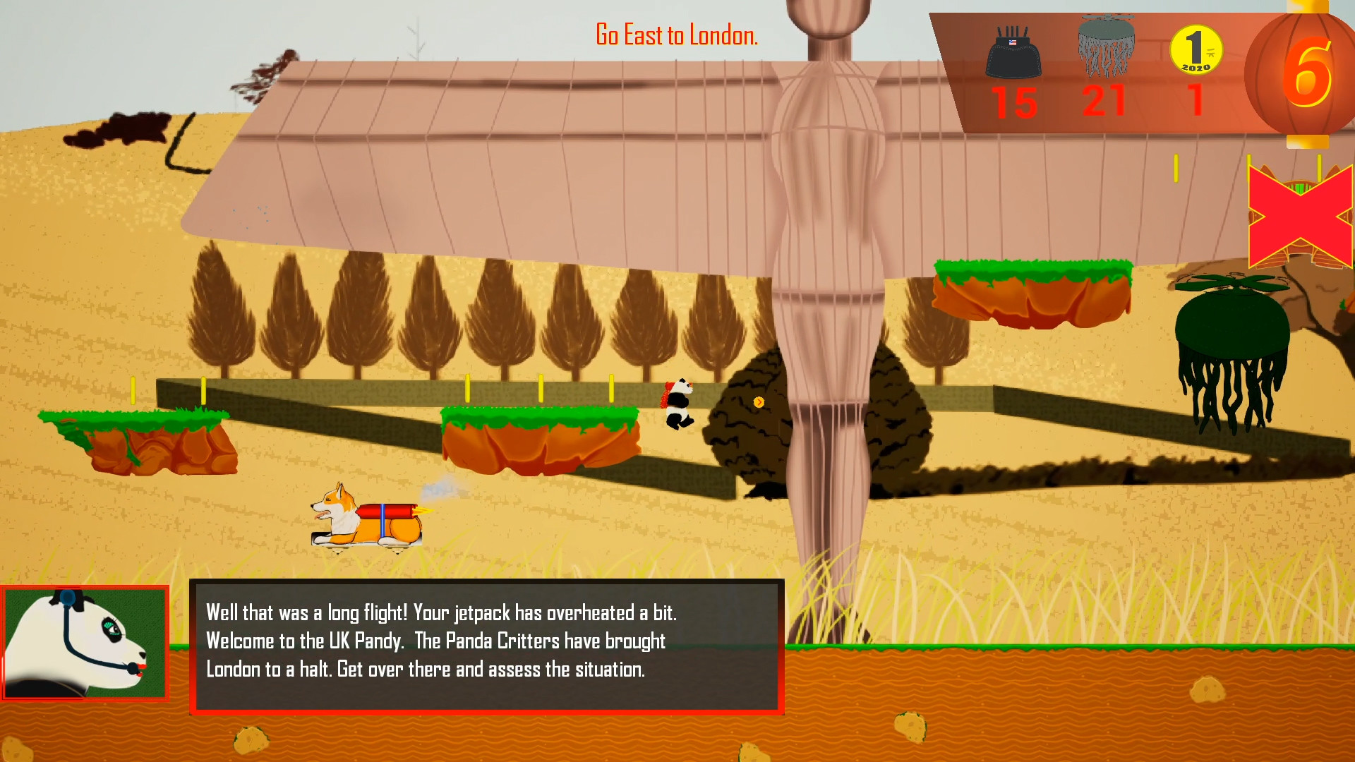 Rocket Panda Panic screenshot 9