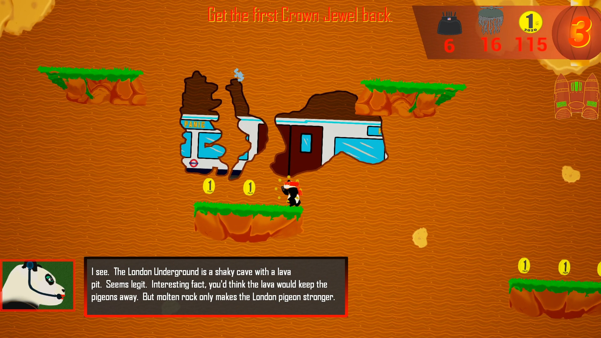 Rocket Panda Panic screenshot 10