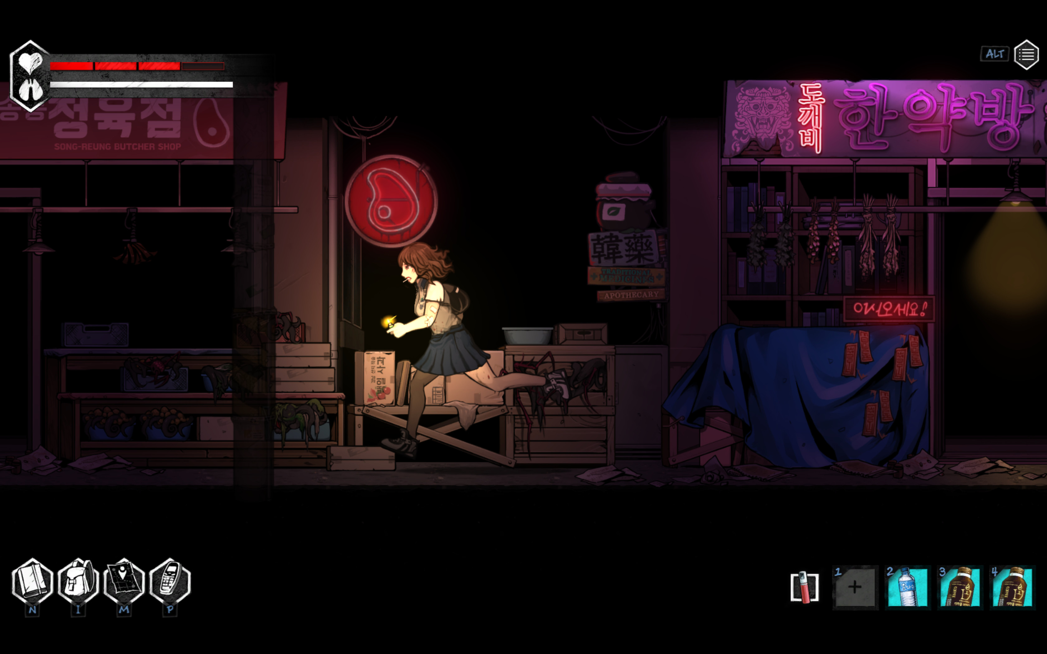The Coma 2: Vicious Sisters DLC - Mina - School Bully Skin screenshot 1