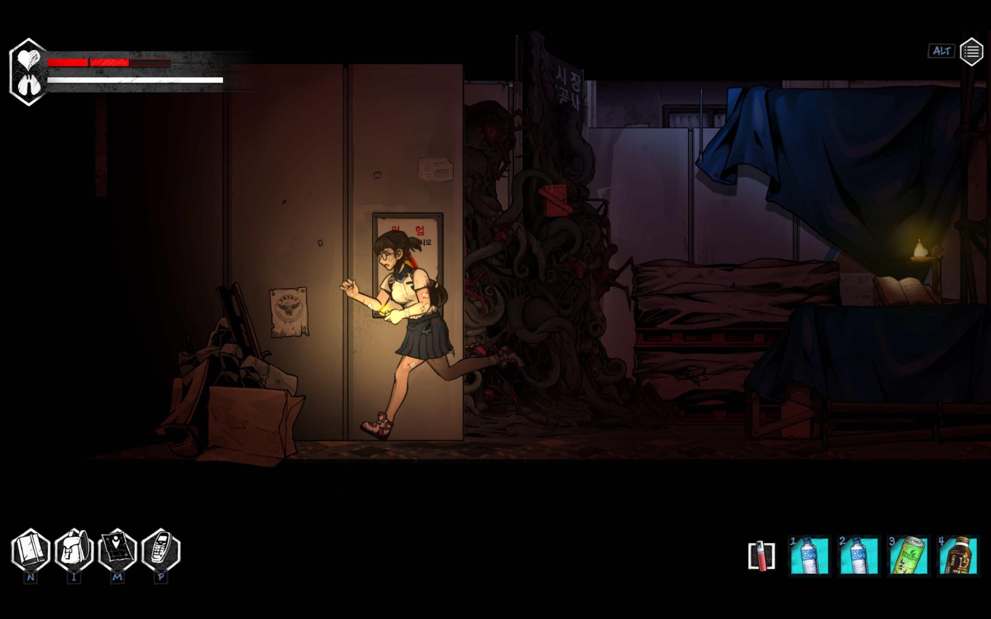 The Coma 2: Vicious Sisters DLC - Mina - Model Student Skin screenshot 5