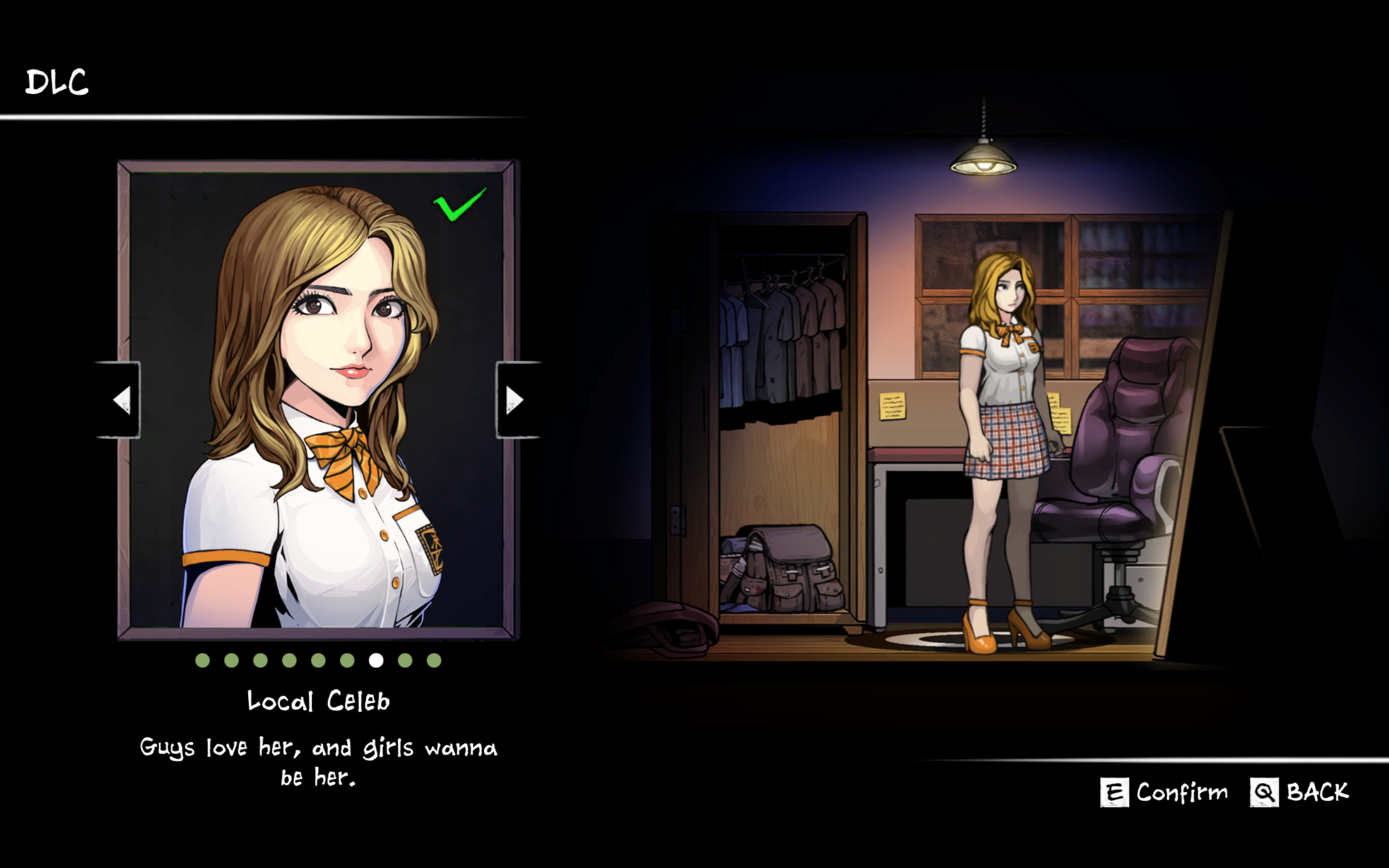 The Coma 2: Vicious Sisters DLC - Mina - Local Celeb Skin screenshot 1