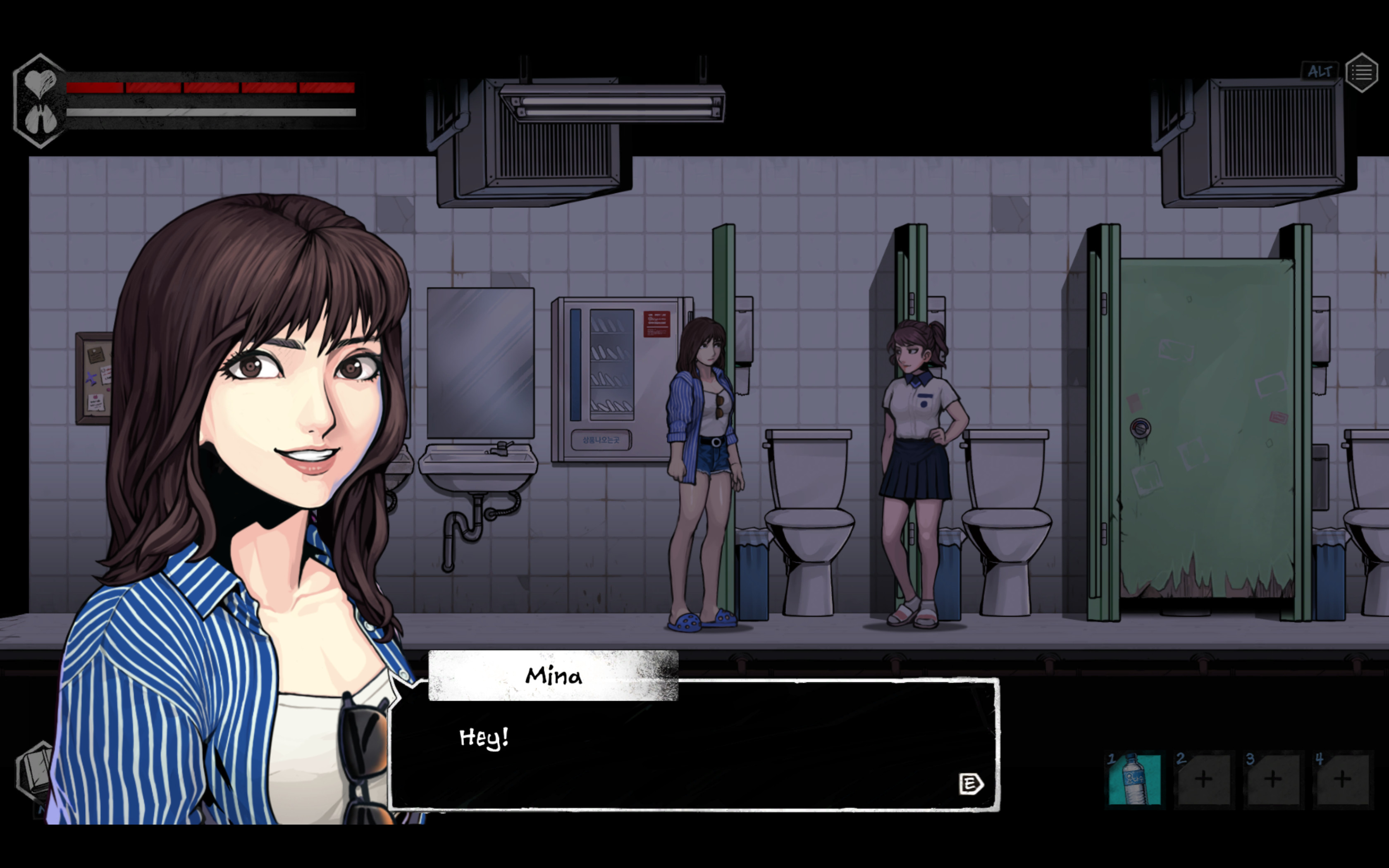 The Coma 2: Vicious Sisters DLC - Mina - Beach Bum Skin screenshot 1