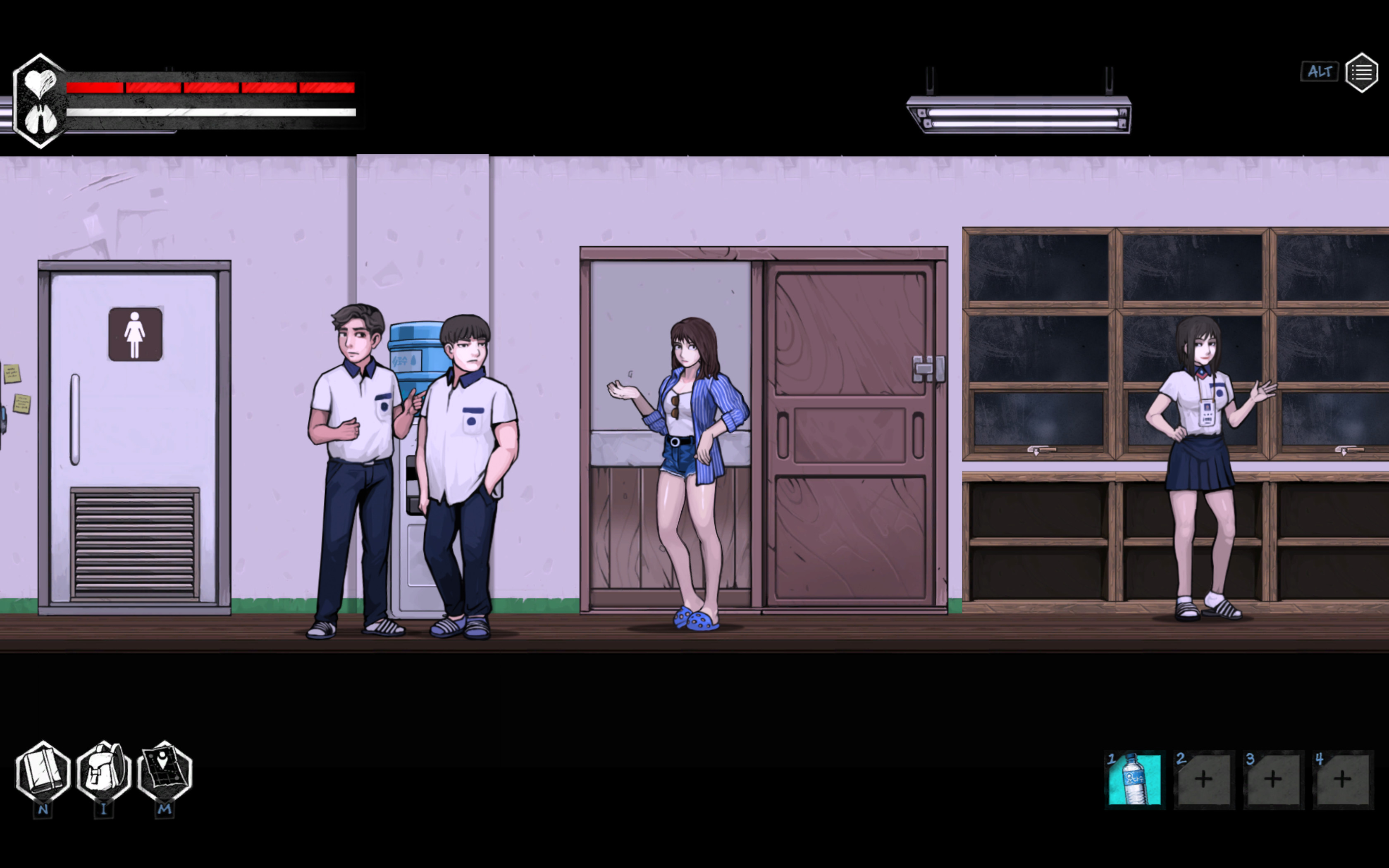 The Coma 2: Vicious Sisters DLC - Mina - Beach Bum Skin screenshot 2