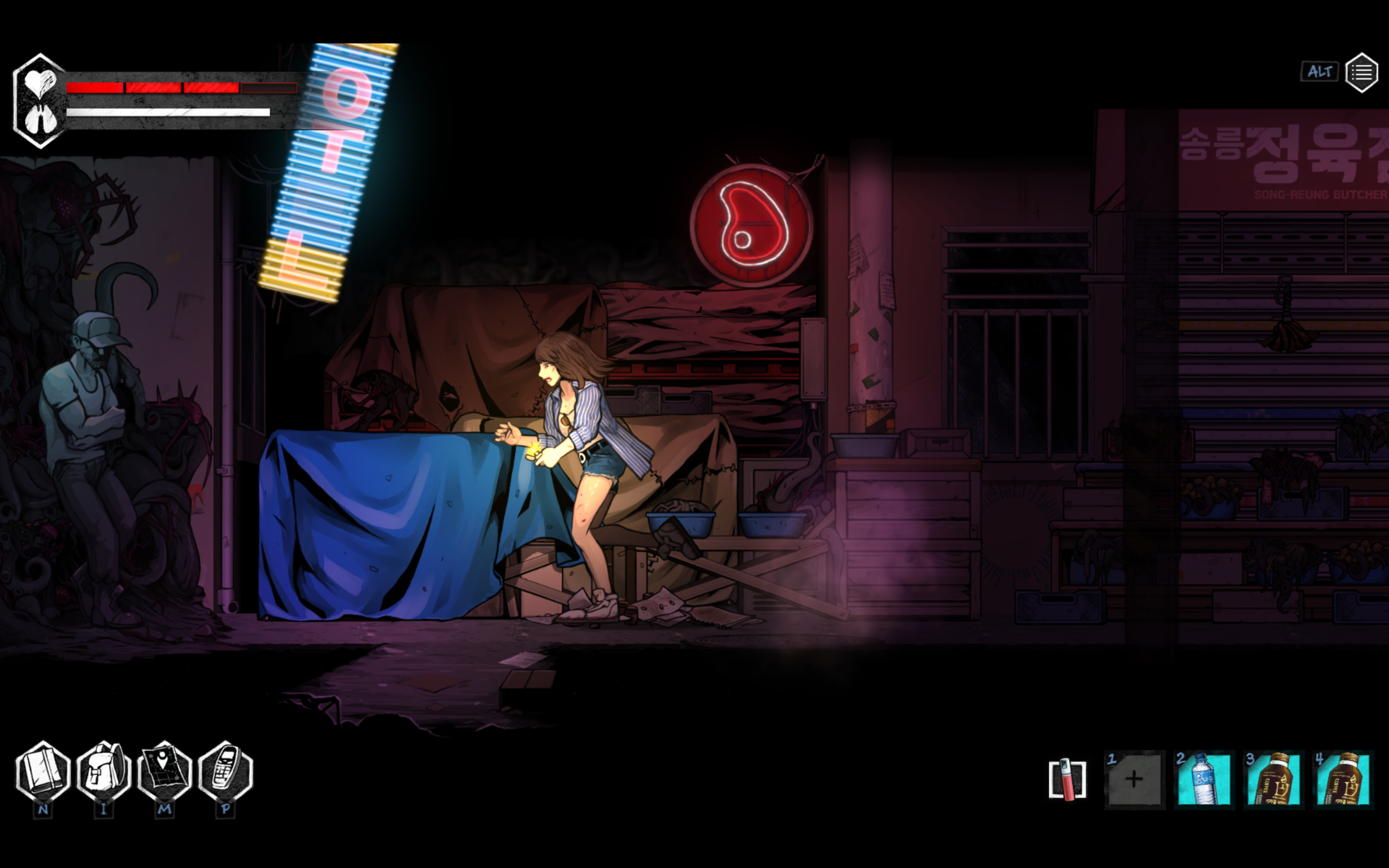 The Coma 2: Vicious Sisters DLC - Mina - Beach Bum Skin screenshot 7