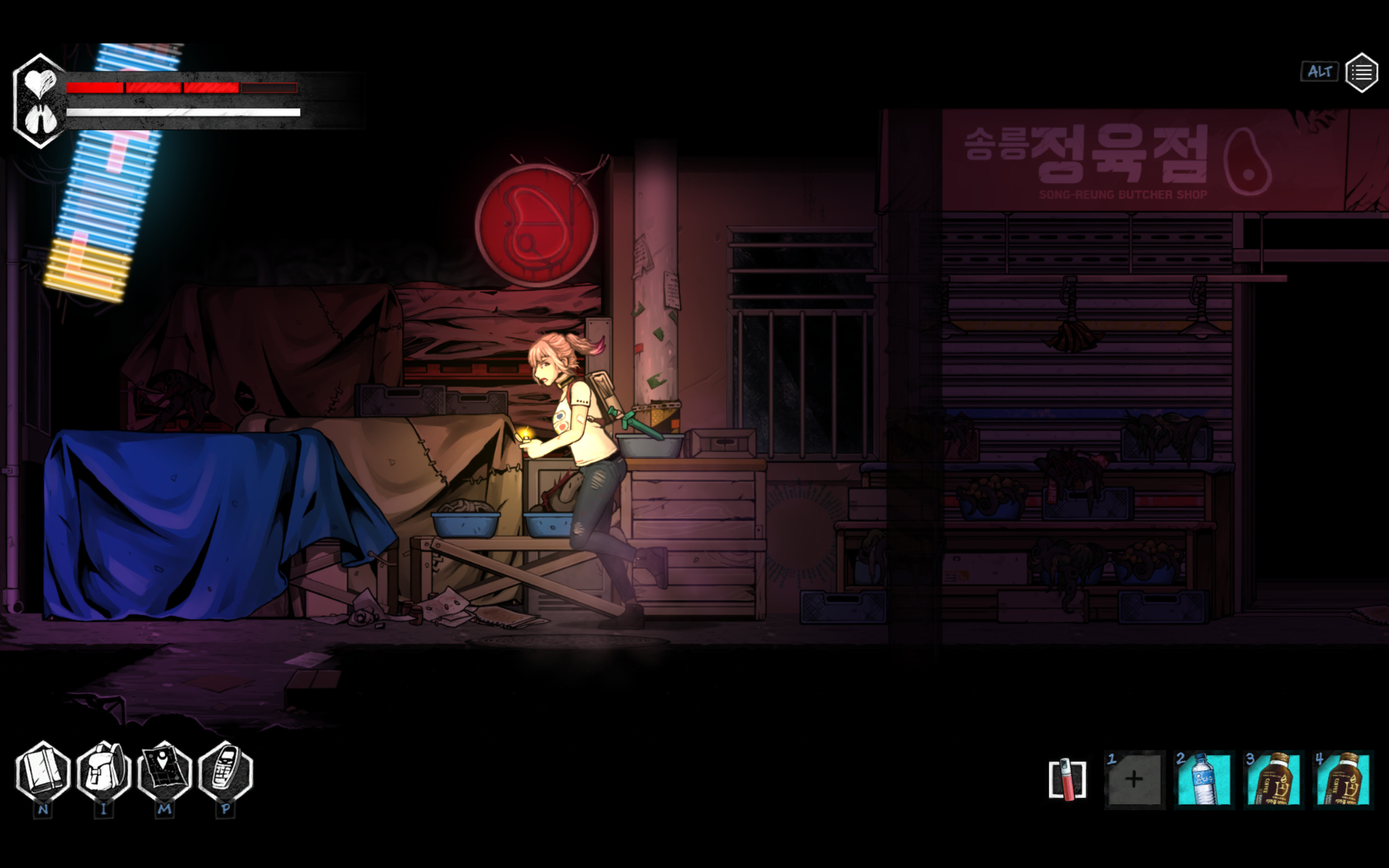 The Coma 2: Vicious Sisters DLC - Mina - Gamer Girl Skin screenshot 7