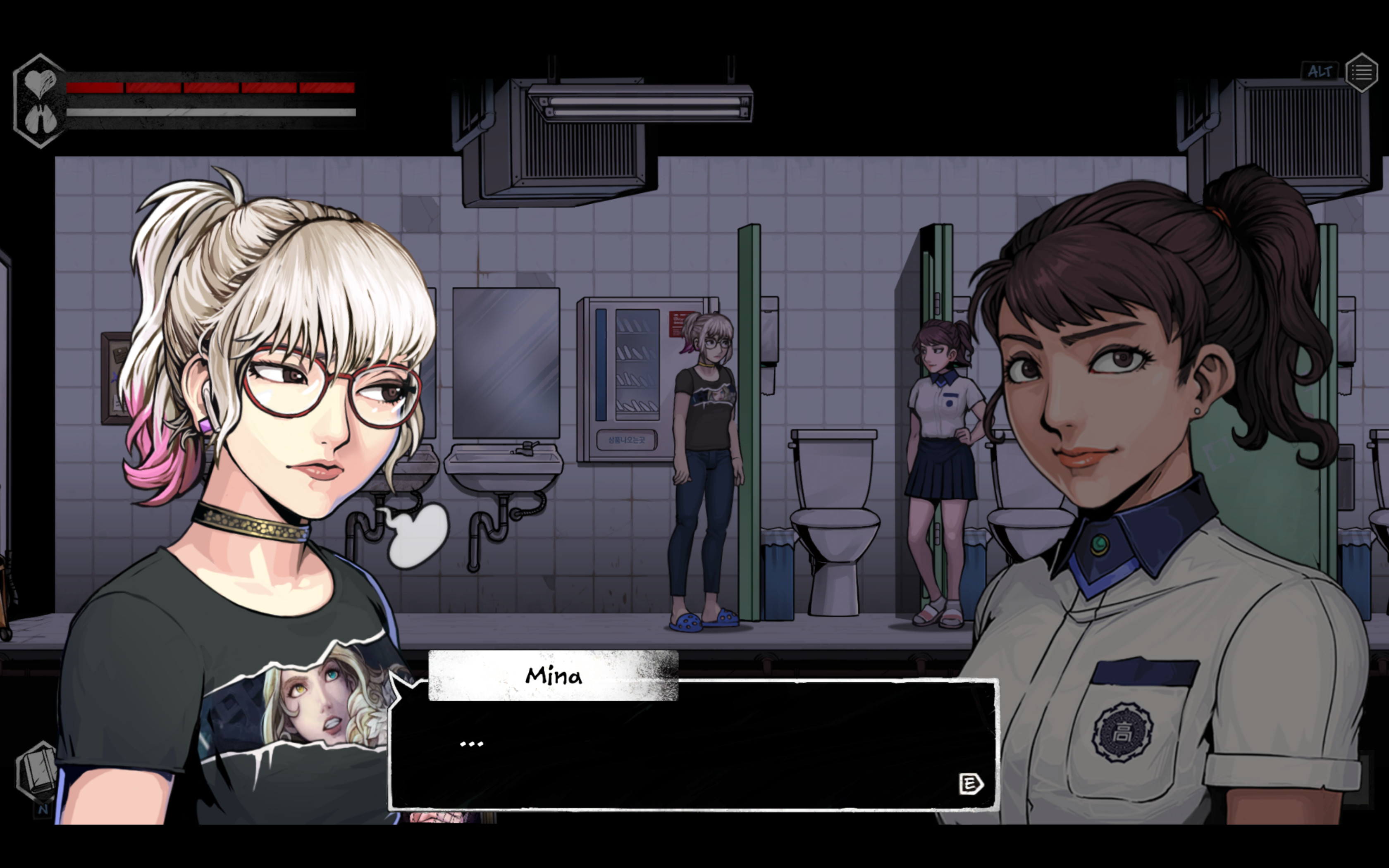 The Coma 2: Vicious Sisters DLC - Mina - Gamer Girl Skin screenshot 2