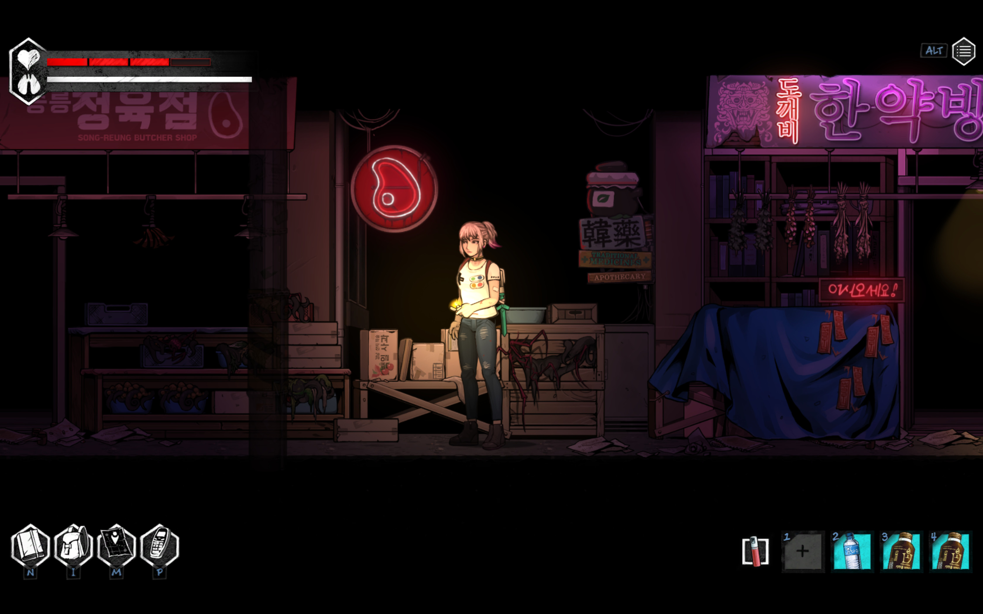 The Coma 2: Vicious Sisters DLC - Mina - Gamer Girl Skin screenshot 8