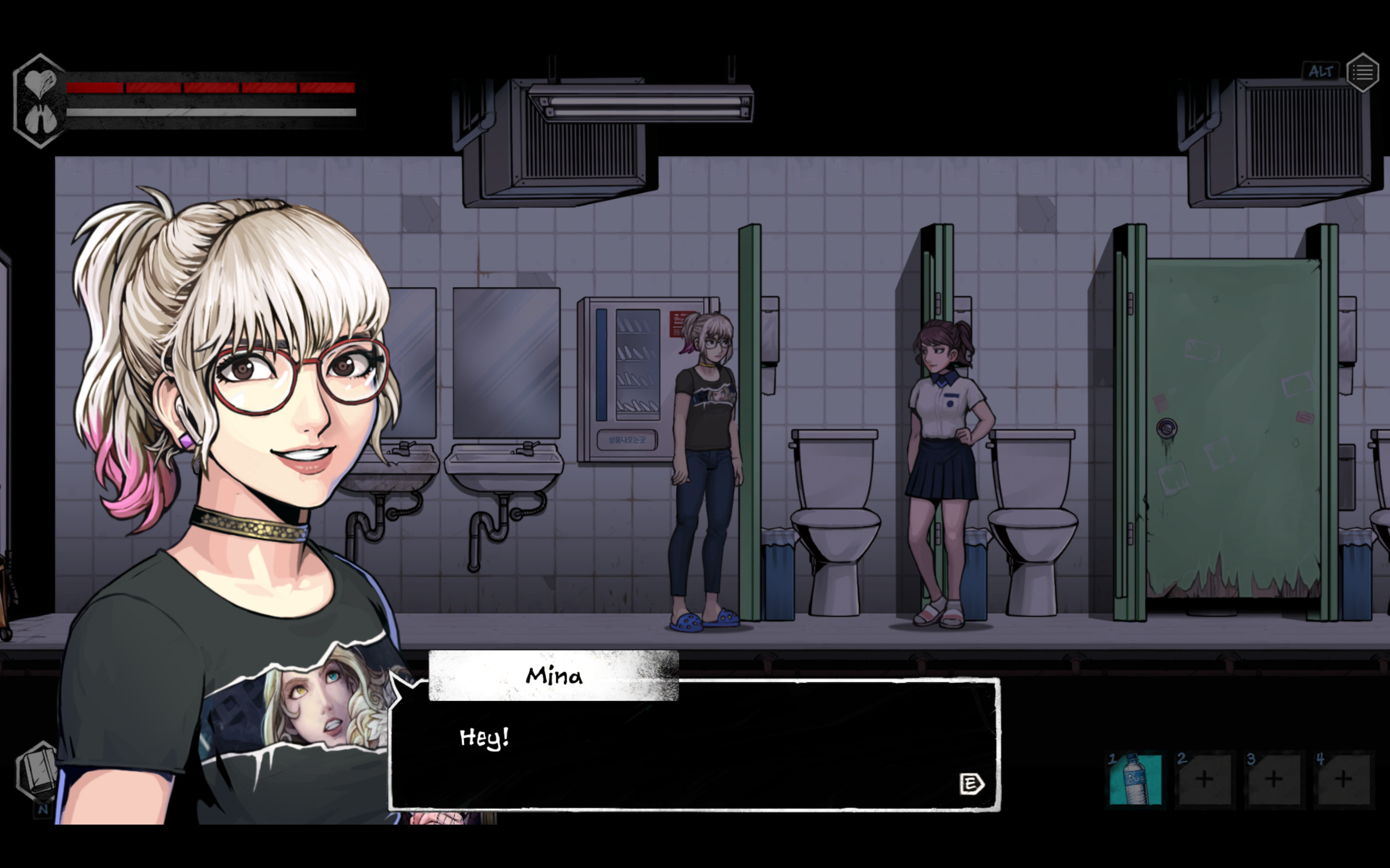 The Coma 2: Vicious Sisters DLC - Mina - Gamer Girl Skin screenshot 1