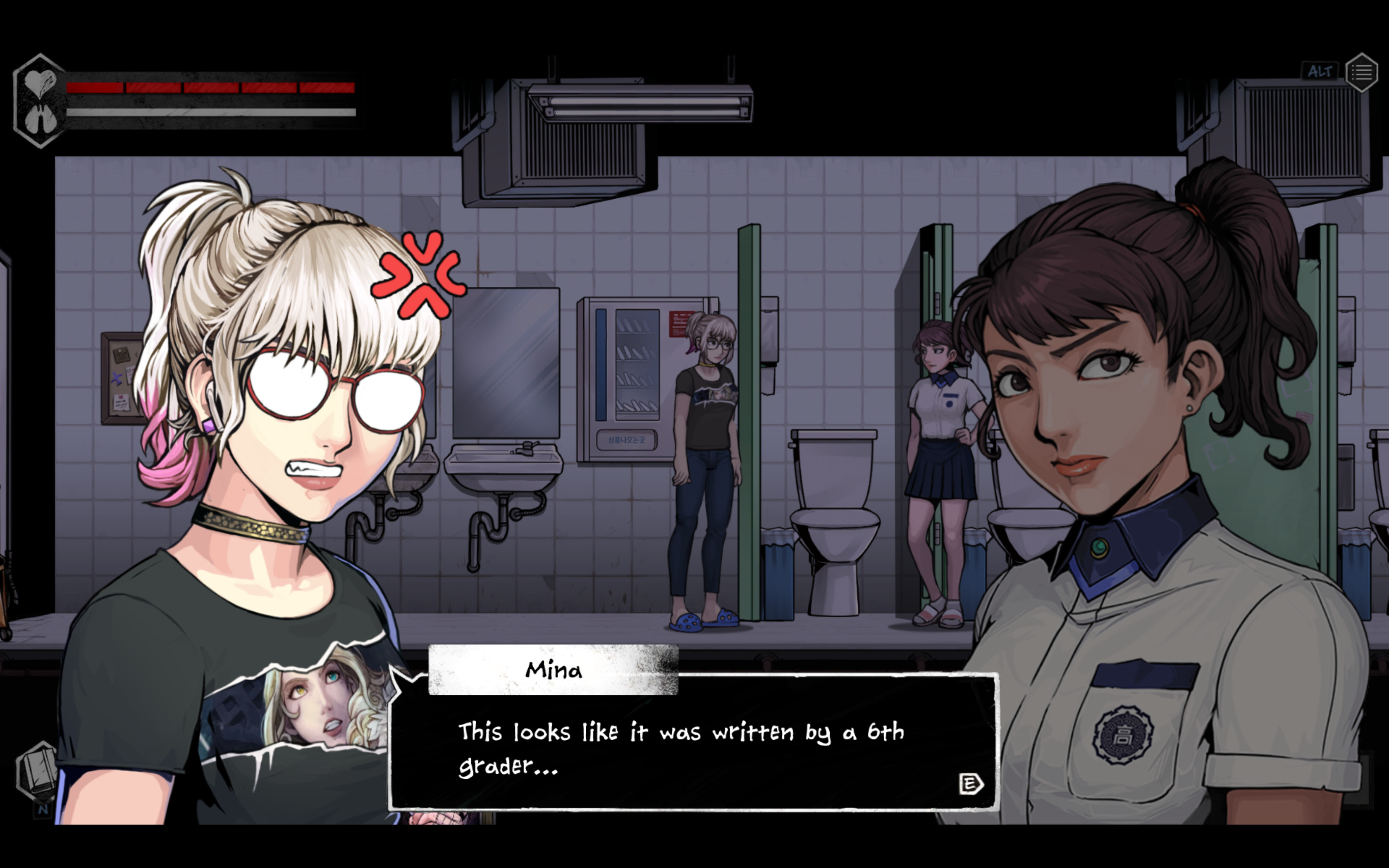 The Coma 2: Vicious Sisters DLC - Mina - Gamer Girl Skin screenshot 3