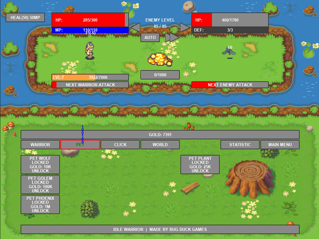 Idle Warrior screenshot 5