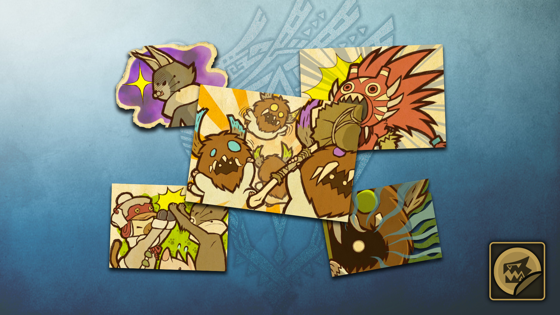 Monster Hunter: World - Sticker Set: Lynian Set screenshot 1