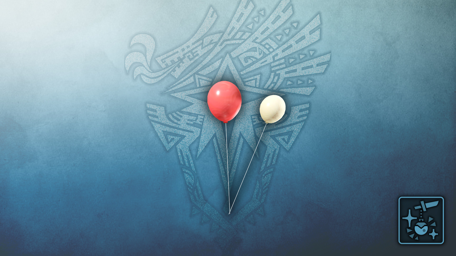 Monster Hunter World: Iceborne - Pendant: Red & White Balloons screenshot 1