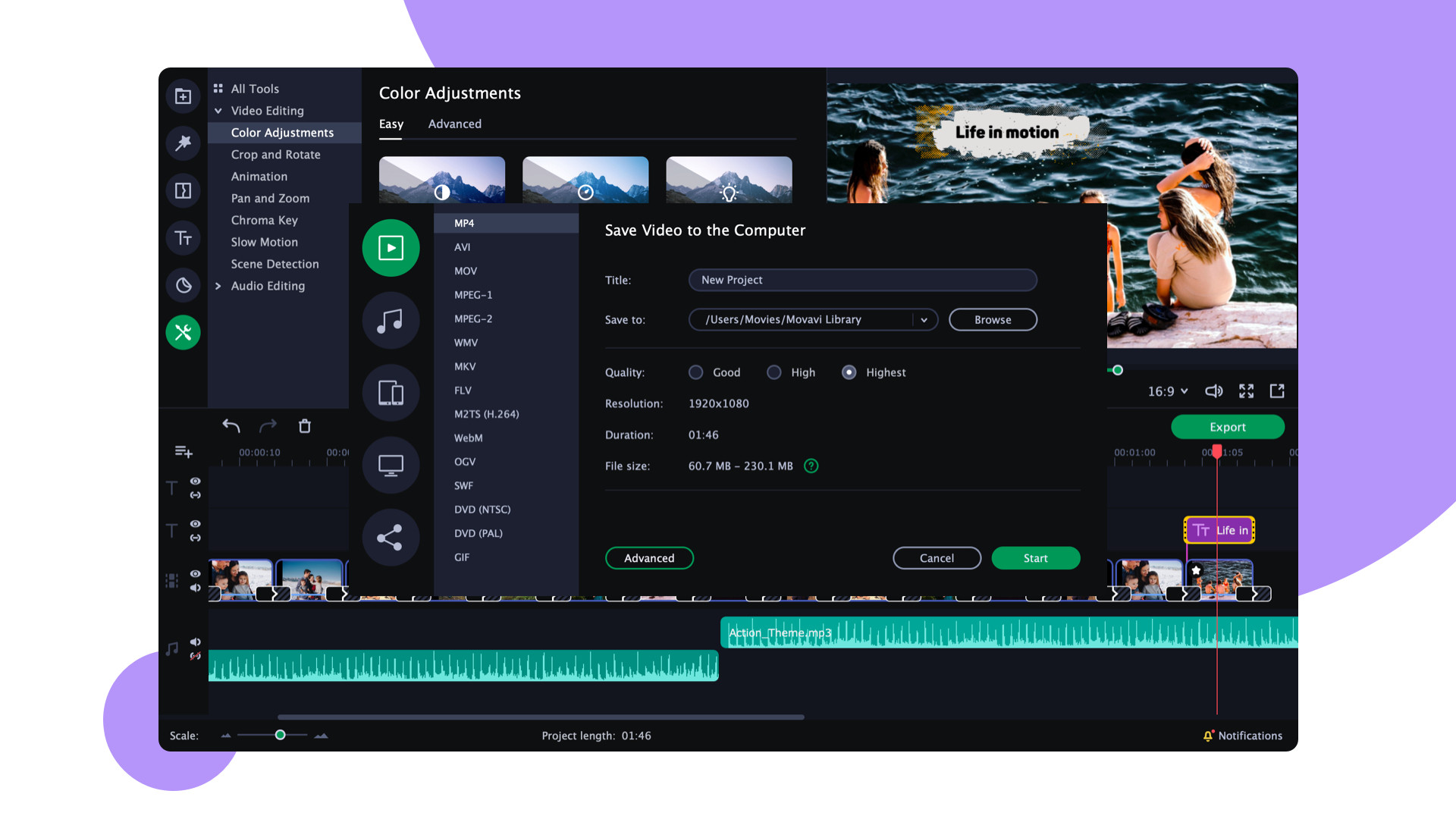 Movavi Slideshow Maker screenshot 5