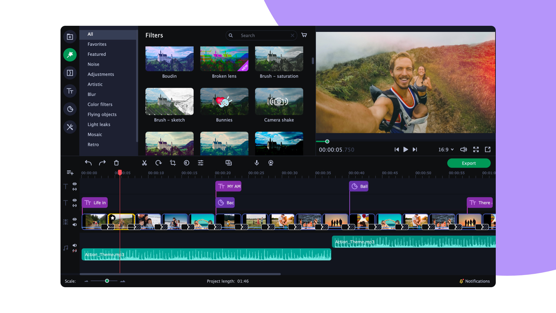 Movavi Slideshow Maker screenshot 4