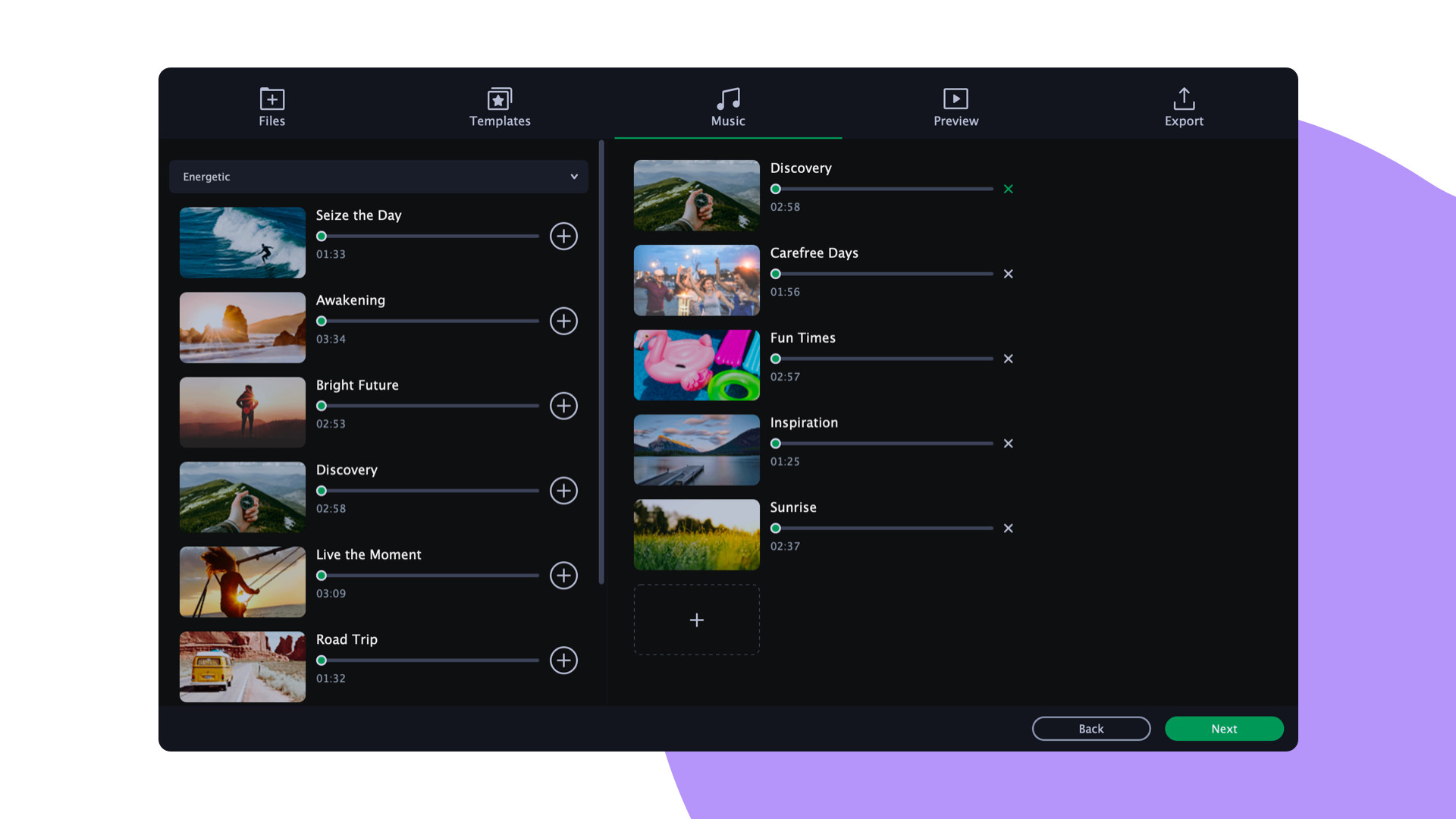 Movavi Slideshow Maker screenshot 3