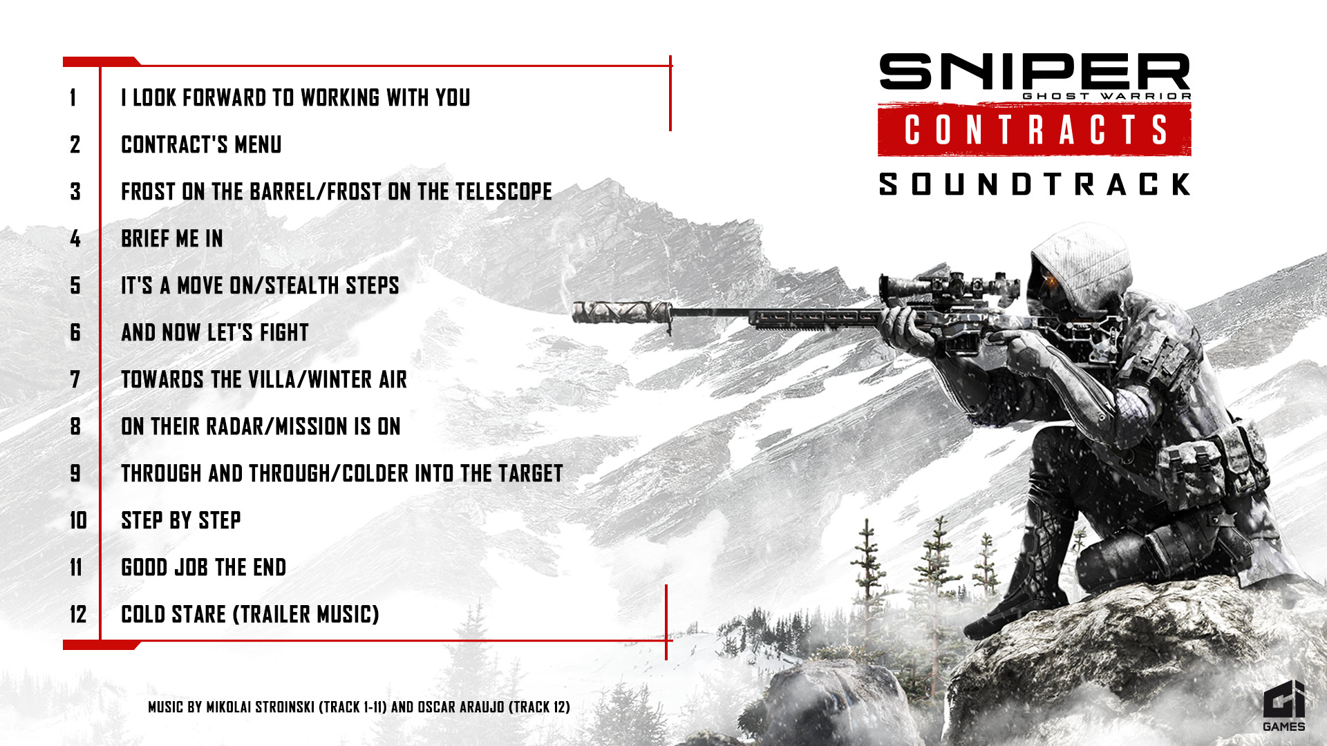 Sniper Ghost Warrior Contracts - Soundtrack screenshot 1