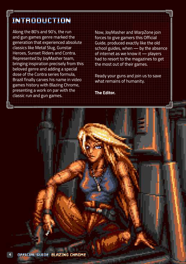 Blazing Chrome - Official Game Guide screenshot 2