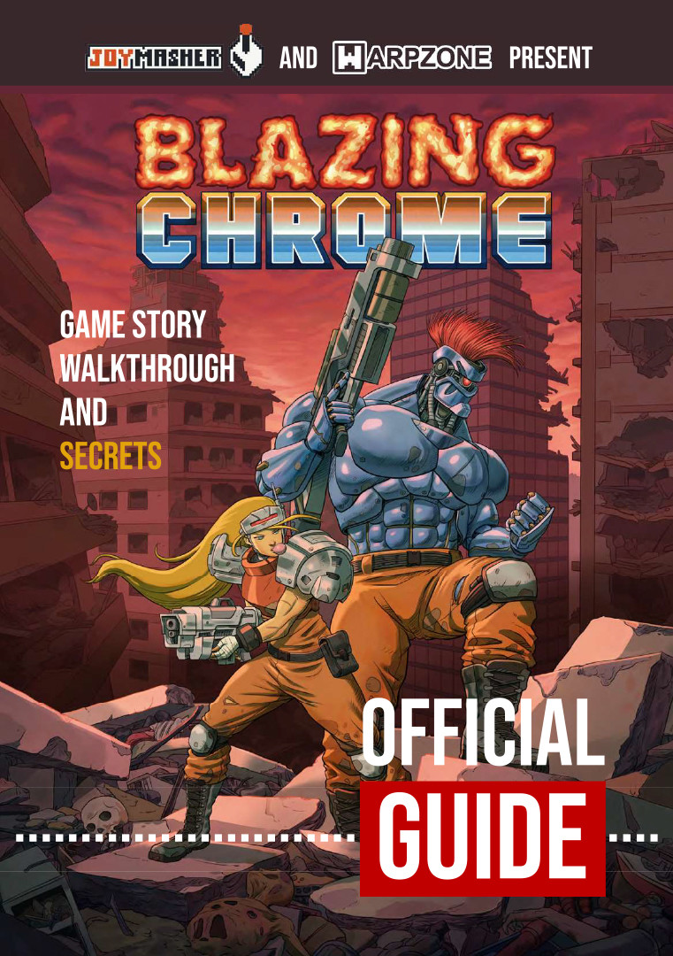 Blazing Chrome - Official Game Guide screenshot 1