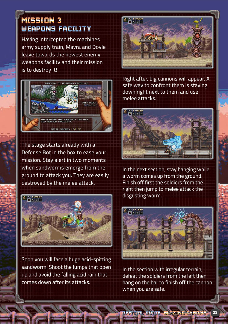 Blazing Chrome - Official Game Guide screenshot 5